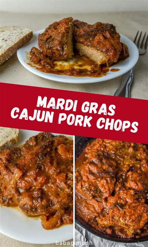 Cajun Pork Chops In Flavorful Tomato Sauce