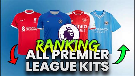 RANKING ALL PREMIER LEAGUE HOME KITS 23 24 YouTube