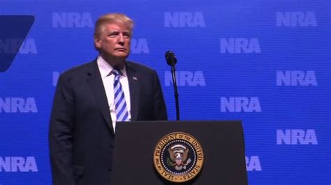 The 40 Most Breathtaking Lines From Donald Trump’s Nra Speech Cnn Politics