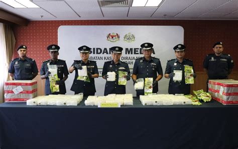 BERNAMA KASTAM GAGALKAN CUBAAN SELUDUP DADAH BERNILAI RM2 JUTA DI KLIA