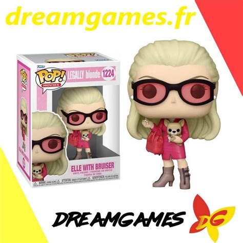 Funko Pop Legally Blonde 1224 Elle With Bruiser Legally Blonde Funko