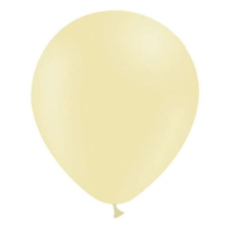 Lot De 30 Ballons Jaune Pastel Cideal