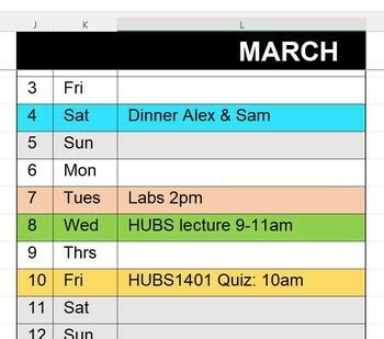 2023 calendar & weekly planner (excel format) by Resources by Mike