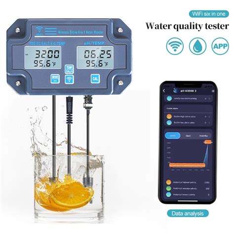 In Wifi Water Quality Tester Hecsalttdsg S