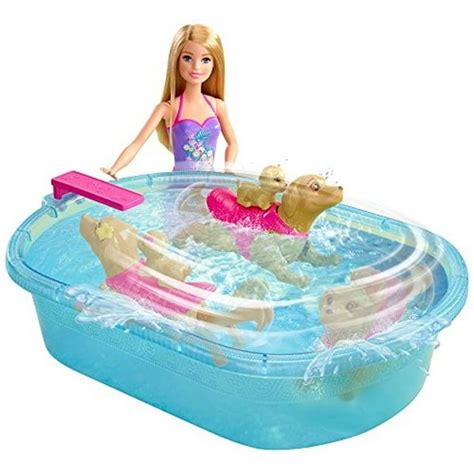 Barbie Swimmin' Pup Pool Set - Walmart.com - Walmart.com