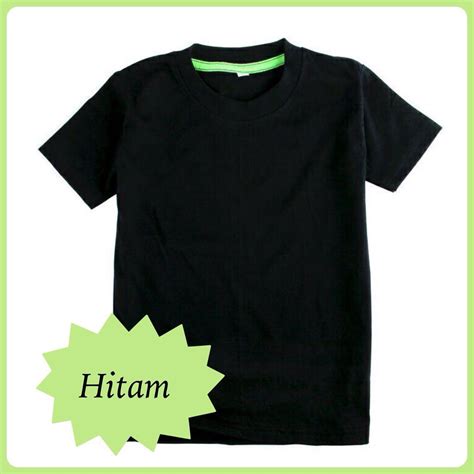 24 Gambar Kaos Polos Belakang Hitam Info Terpopuler