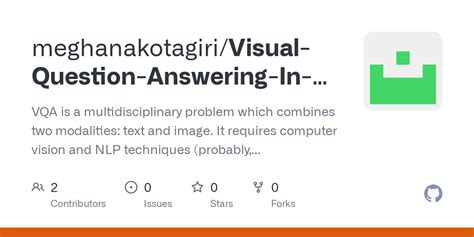 Github Meghanakotagiri Visual Question Answering In Medical Domain