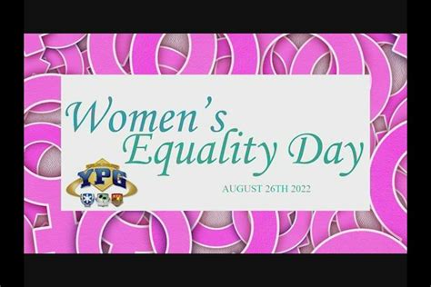 Dvids Video Womens Equality Day 2022