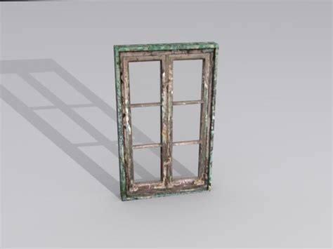 Free Window Glass 3d Model