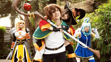 KONOSUBA In Real Life!! (ft. @jessicanigri , @StellaChuu , and @JuliaStunts ) - YouTube