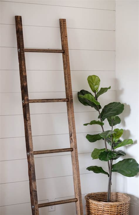 Easy DIY Blanket Ladder Plans Easy Step By Step Guide Under 15