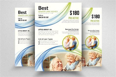 17 Senior Care Flyer Templates Free And Premium Templates