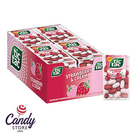 Tic Tacs Strawberry And Cream 12ct