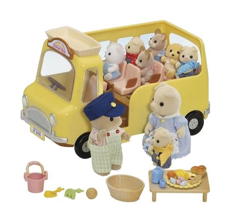 Buy Sylvanian Families Nursery Bus At Mighty Ape Nz