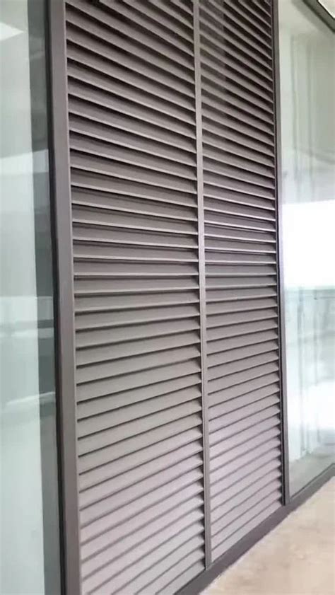 Nuveq G I Hvac Aluminium Ventilation Louvers For Exhaust Air Fresh