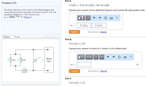 Solved The Three Inductors In The Circuit In The Following Chegg