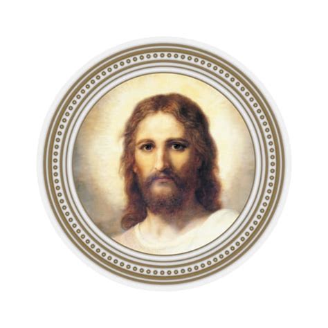 Jesus Face Stickers Etsy