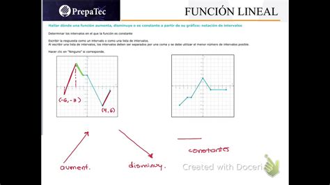 Hallar Donde Una Funci N Aumenta Disminuye O Es Constante Gr Fico