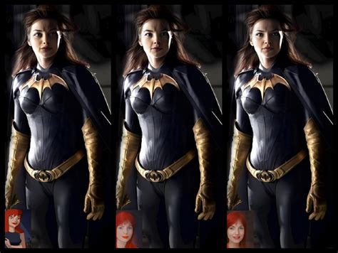 Batgirl Realistic Anime Faces Melissa Gilbert By Karl2db On Deviantart