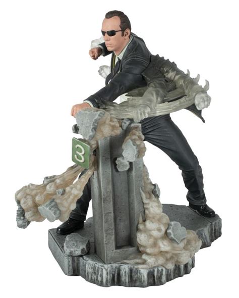 Diamond Select The Matrix Agent Smith Pvc Gallery Statue Kapow Toys