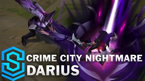 Crime City Nightmare Darius Skin Spotlight Pre Release League Of