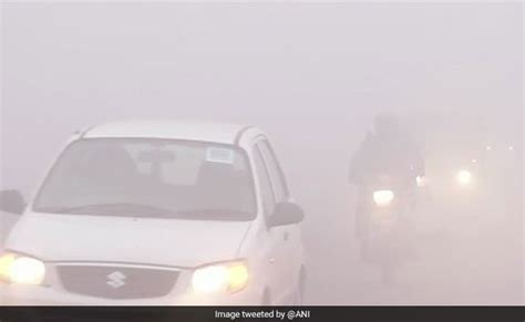 Dense Fog Over Delhi Poor Visibility Delays Several Flights And Trains