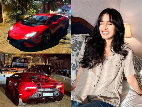 Check Out Price Tag Of Shraddha Kapoor S New Red Lamborghini