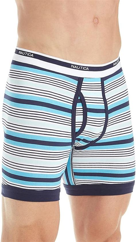 Amazon Nautica Men S Classic Underwear Cotton Stretch Boxer Brief