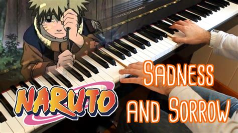 Sadness And Sorrow Naruto Piano Arrangement W Sheet Music Youtube