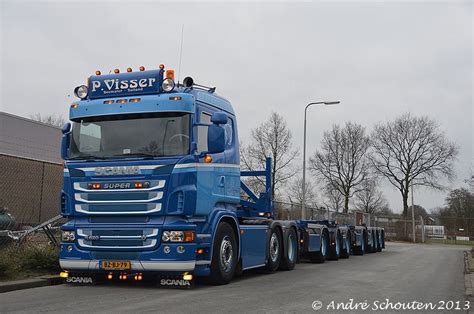 Scania V8 R580 BlueStream Voor Hoefnagels Transport Auto Fotografie