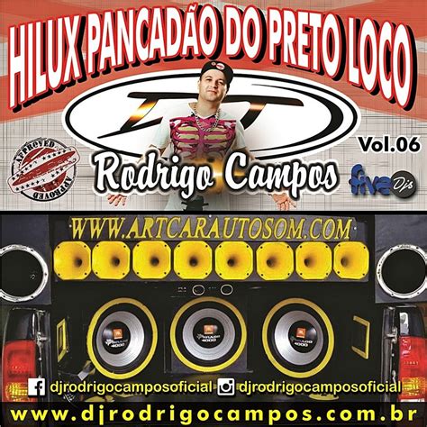 Gv Som O Blog Do Som Automotivo Hilux Pancad O Do Preto Loco