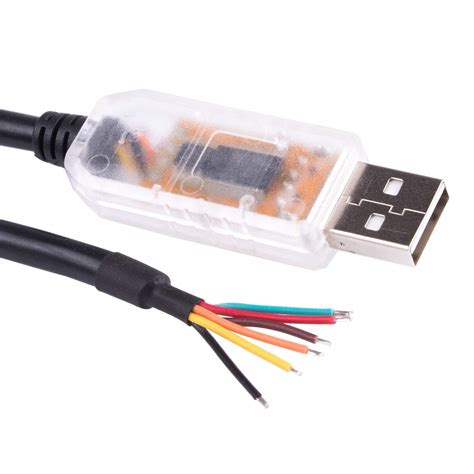 Usb To Rs485 Level Serial Uart Converter Cable Ft232rl Chipset 6 Way Wire End Stripped Cable Usb