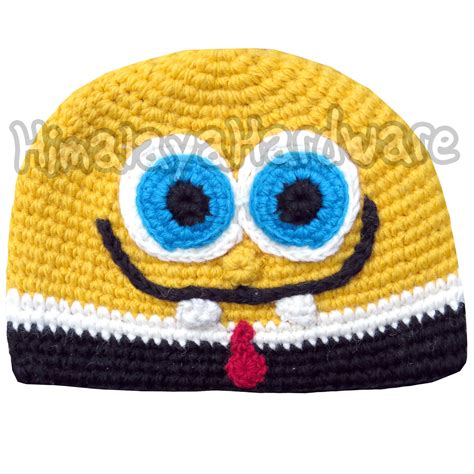 Crochet Wool Spongebob Squarepants Hat Himalaya Hardware