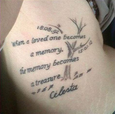 50 Emotional Memorial Tattoos