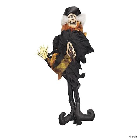 36 Inch Animated Witch Halloween Decoration | Oriental Trading