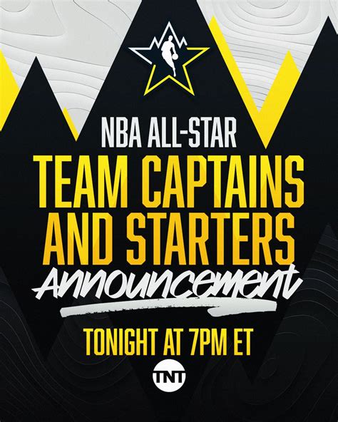 NBA On Twitter NBAAllStar 2023 Team Captains And Starters Will Be