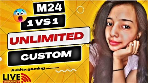 Bgmi 1vs1 Room Bgmi Live Tdm Challenge And Unlimited Custom Rooms Girl