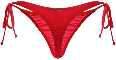 RELLECIGA Women S Tie Side Thong Bikini Bottom EBay