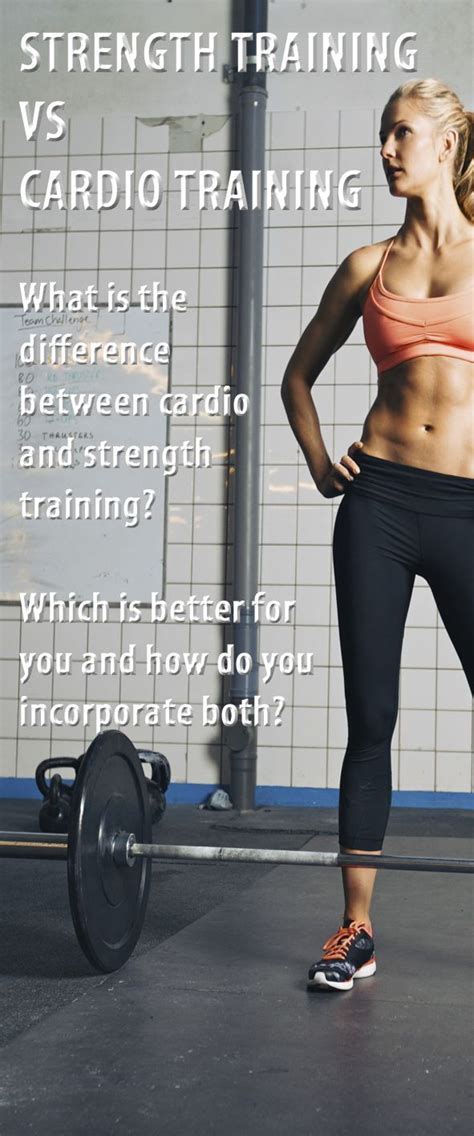 Strength Training Vs Cardio Training What Is The Difference Between