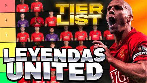 LEYENDAS DEL MANCHESTER UNITED TIER LIST YouTube