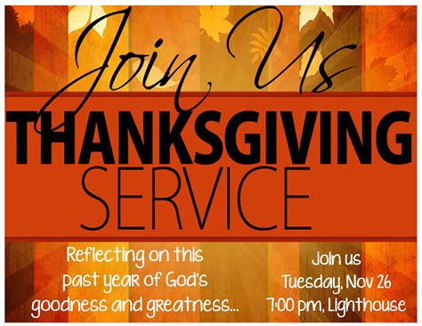 Thanksgiving Service Pine City Evangelical Free Church