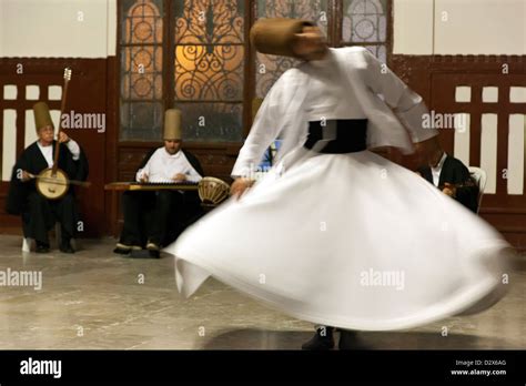 Whirling Dervish Istanbul Turkey Stock Photo Alamy