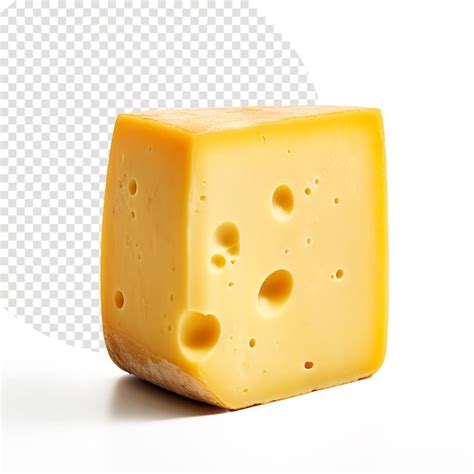 Premium PSD Piece Of Cheese Isolated On White Background