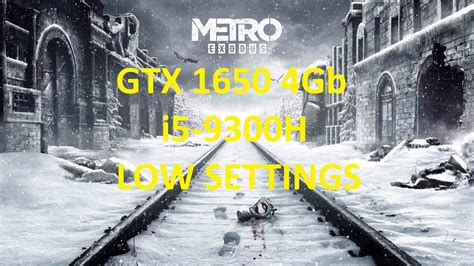 Test Laptop Metro Exodus Online Low Settings Full HD Acer Nitro 5