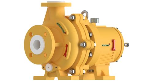 Ptfe Chemical Process Pump At Rs 58000unit Polytetrafluoroethylene