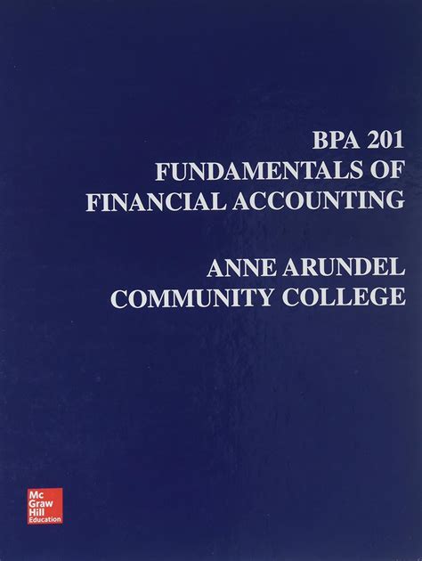 Fundamentals Of Financial Accounting 4th Edition Aacc Bpa201 Unknown