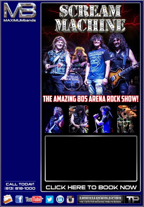 Scream Machine 80s Arena Rock Band