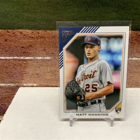 2022 Topps Gallery Matt Manning Rookie 117 Detroit Tigers EBay