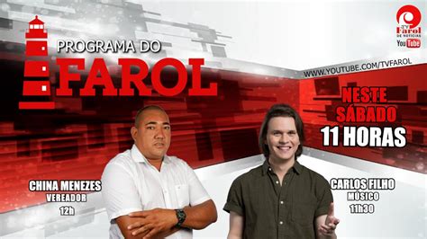 Programa do Farol debate cultura e política em ST Farol de Notícias