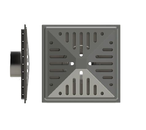 Ralo Dreno De Fundo Piscina De Alvenaria Inox Pratique Mm Quadrado